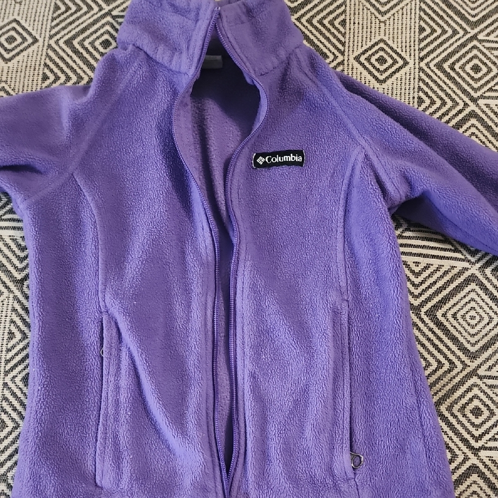 Columbia Lavender Fleece Jacket